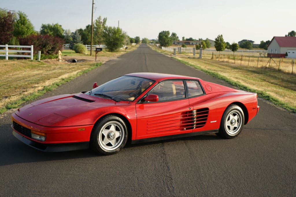 1986 FERRARI TESTAROSSA