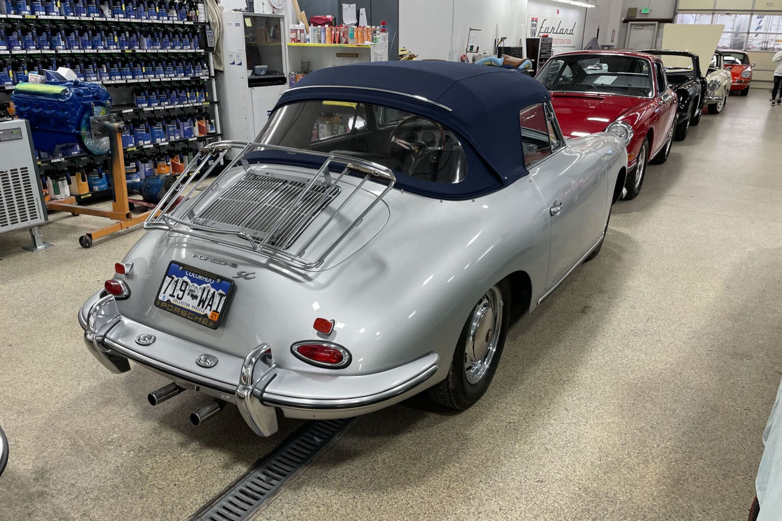 1965 PORSCHE 356 SC CABRIOLET | Farland Classic Restoration