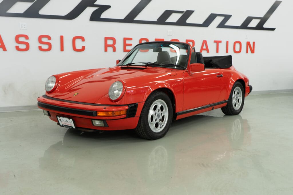1986 PORSCHE 911 CABRIOLET