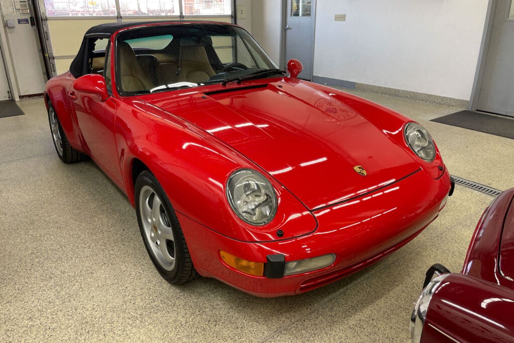 1994 PORSCHE 911 CARRERA 2DR CABRIOLET CARRERA 6-SPD MANUAL