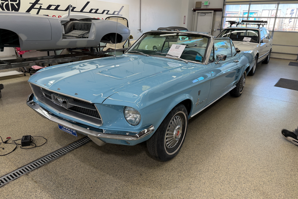 1967 Ford Mustang Turquoise