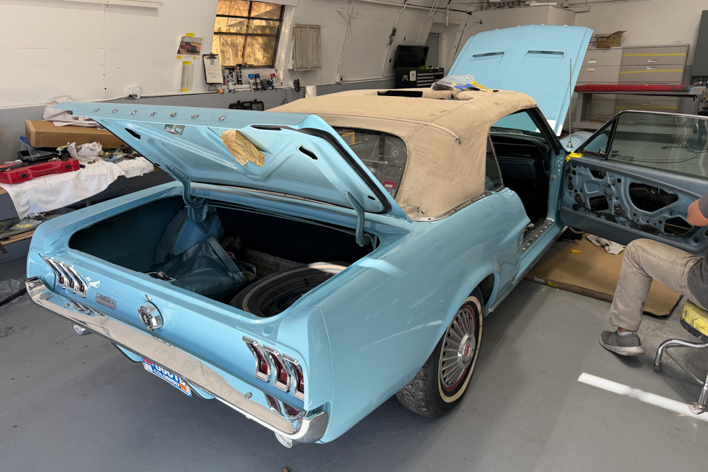 1967 Ford Mustang Turquoise