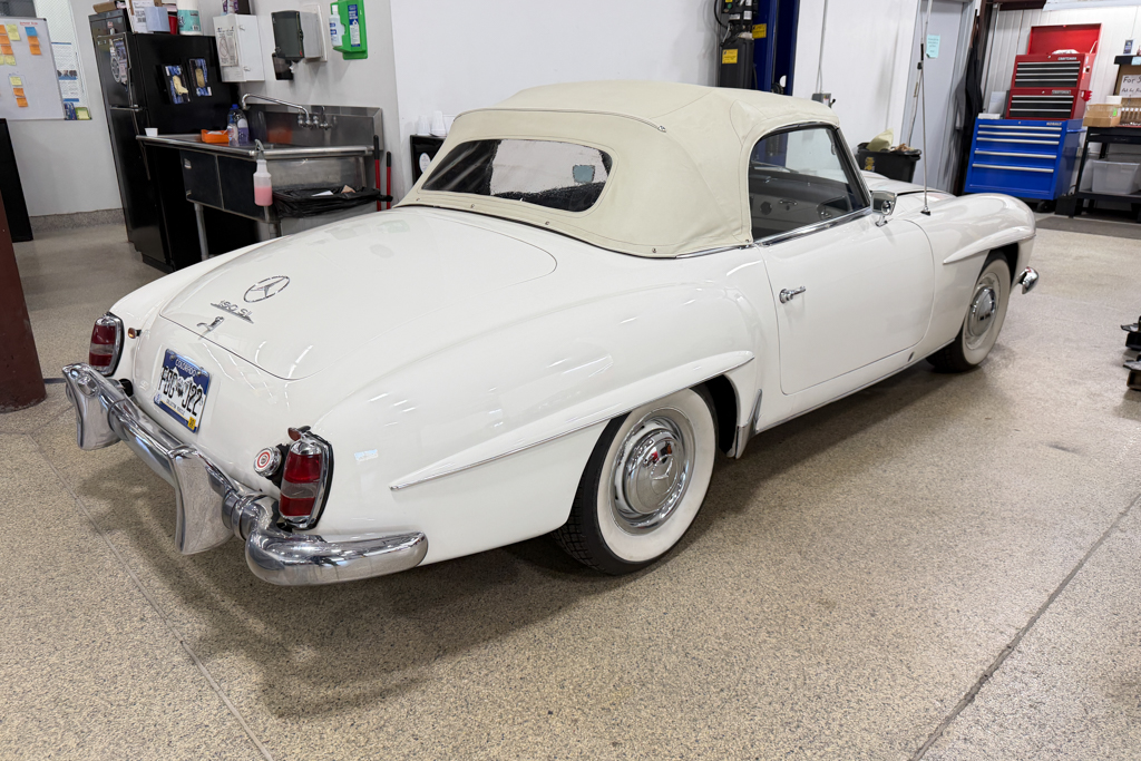 1958 Mercedes-Benz 190SL in White